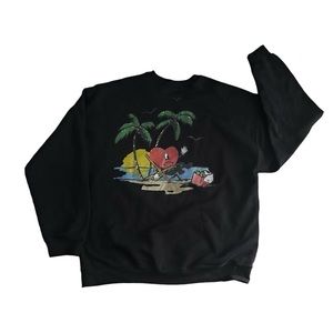 NEW Gillian Bad Bunny Un Verano Se Ti Album Merch Sweater.